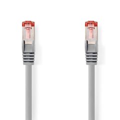 Tīkla kabelis UTP Cat6 RJ45-RJ45, pelēks, 3m cena un informācija | Kabeļi un vadi | 220.lv