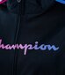 Champion bērnu sporta komplekts 404502*KK001, melns 8054112664225 cena un informācija | Jakas, džemperi, žaketes, vestes meitenēm | 220.lv
