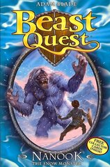 Beast Quest: Nanook the Snow Monster: Series 1 Book 5, Series 1, Book 5 cena un informācija | Grāmatas pusaudžiem un jauniešiem | 220.lv