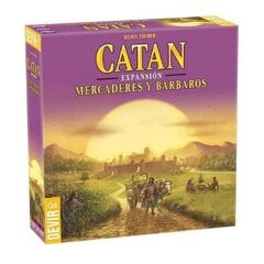 Galda spēle Catán Expansión Devir Mercaderes y Bárbaros (ES) cena un informācija | Galda spēles | 220.lv
