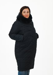 Пальто из плащевой ткани с капюшоном цена и информация | Женские пальто | 220.lv