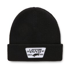 Vans bērnu cepure MILFORD BEANIE VN0A36OJ*BLK, melns 191163133992 cena un informācija | Cepures, cimdi, šalles zēniem | 220.lv