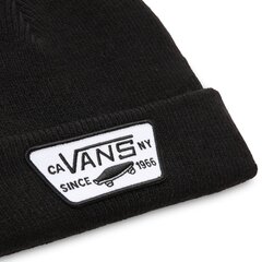 Детская шапка Vans, MILFORD BEANIE VN0A36OJ*BLK, черная, 191163133992 цена и информация | Шапки, перчатки, шарфы для мальчиков | 220.lv