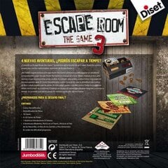 Настольная игра Escape Room 3 Diset цена и информация | Настольные игры, головоломки | 220.lv