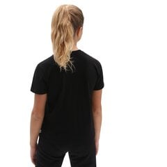 VANS детская футболка FLYING VN0A53P2*BLK, черный/белый 195436419721 цена и информация | Рубашки для девочек | 220.lv