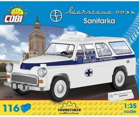 Конструктор Cobi Klocki Блоки Youngtimer Collection Warszawa 223 K Sanitarka, 116 элементов цена и информация | Конструкторы и кубики | 220.lv