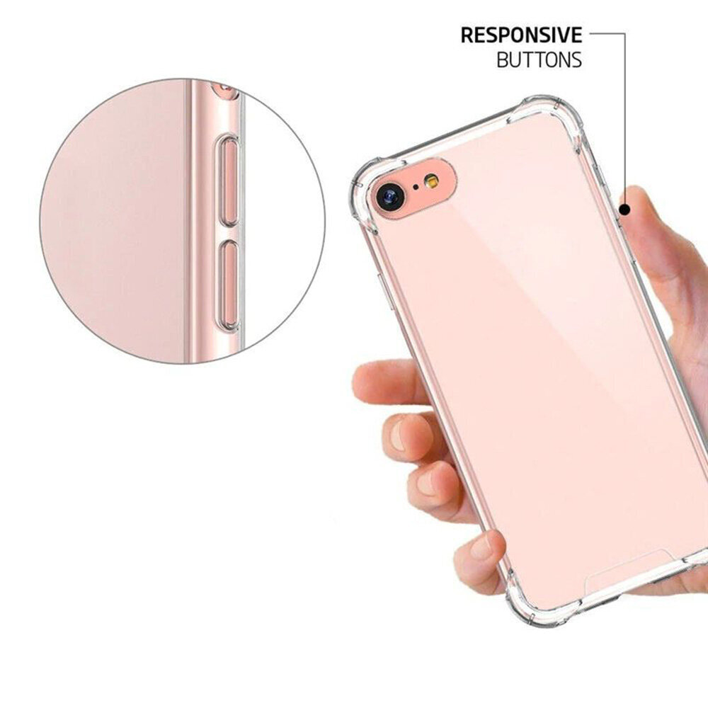 Caurspīdīgs aizmugures vāciņš no ANTI SHOCK - iPhone 14 Plus 0,5mm cena un informācija | Telefonu vāciņi, maciņi | 220.lv