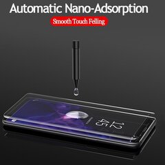 Защитное стекло дисплея Nano Optics 5D UV Glue Samsung S916 S23 Plus 5G выгнутое прозрачное цена и информация | Защитные пленки для телефонов | 220.lv