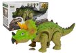 ROTAĻLIETA - Dinozauru Triceratops uz baterijām cena un informācija | Rotaļlietas zēniem | 220.lv