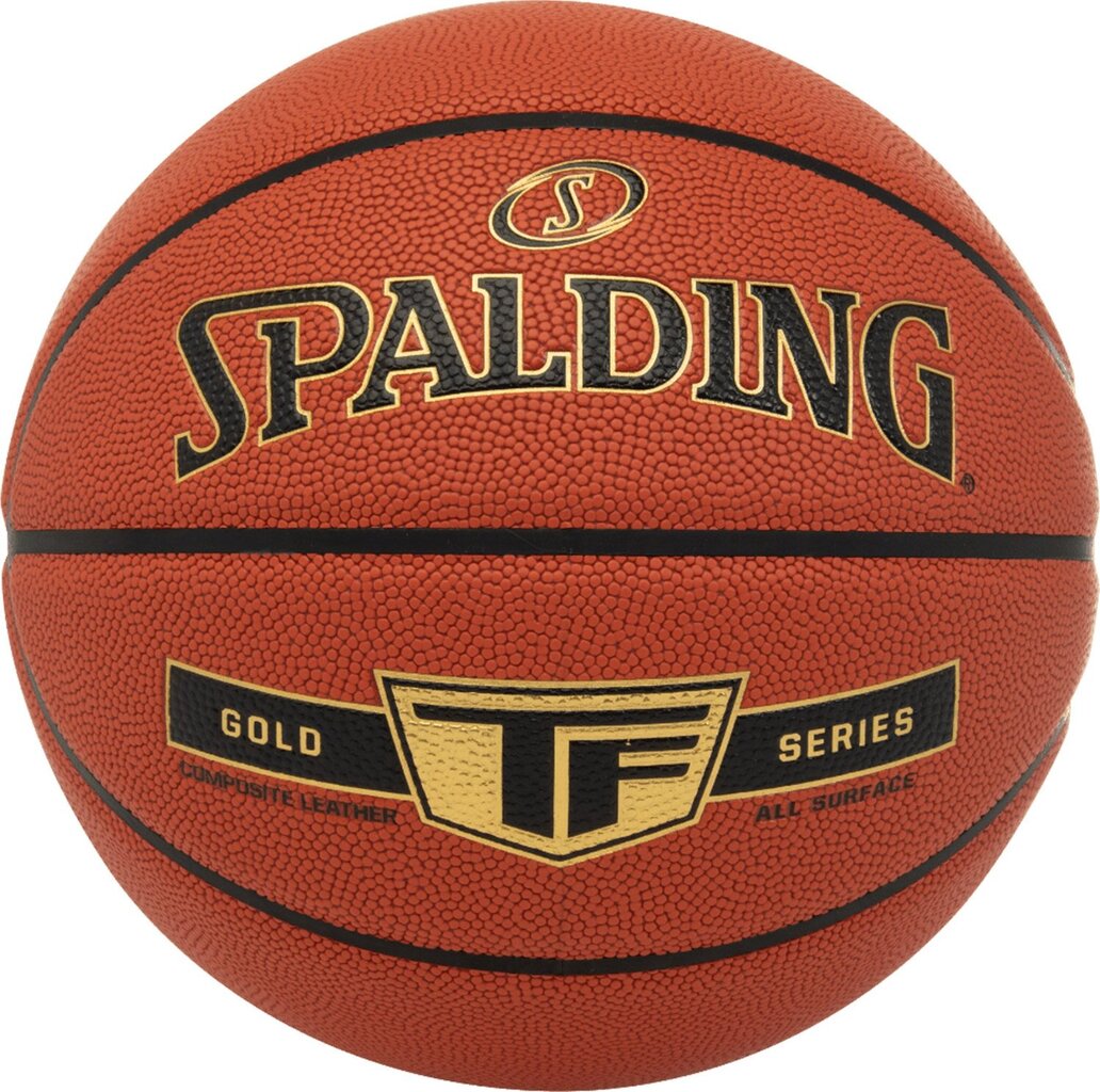 Basketbola bumba Spalding TF Gold, 7. izmērs cena un informācija | Basketbola bumbas | 220.lv