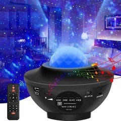 LED zvaigžņu projektors RGB StarLight Goapa, melns cena un informācija | Goapa Dāvanas, svētku atribūti | 220.lv