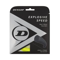 Stīgas tenisam Dunlop EXPLOSIVE SPEED 1,25mm17G 12M Yellow cena un informācija | Āra tenisa preces | 220.lv