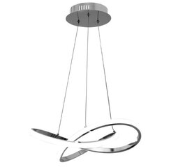 "Lampa Ring LED + Pilot" APP389-CP Chrom цена и информация | Люстры | 220.lv