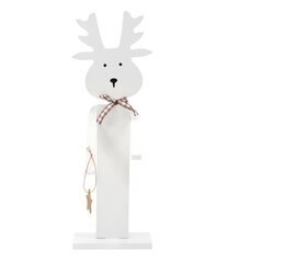Koka Ziemassvētku ziemeļbriedis 35cm 301036 цена и информация | Рождественские украшения | 220.lv