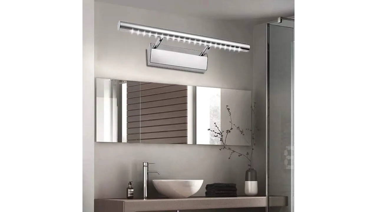 LED sienas lampa LED Virs spoguļa 7W 55cm APP362-1w цена и информация | Sienas lampas | 220.lv
