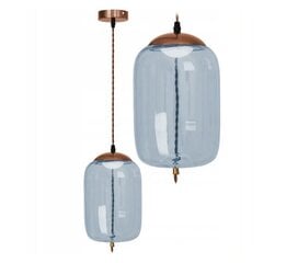 LED stikla griestu piekaramā lampa Blue APP443-CP cena un informācija | Lustras | 220.lv