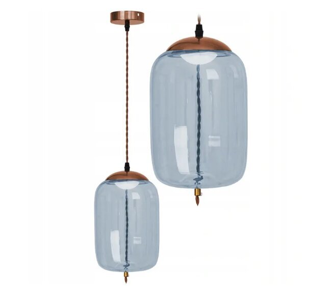 LED stikla griestu piekaramā lampa Blue APP443-CP цена и информация | Piekaramās lampas | 220.lv