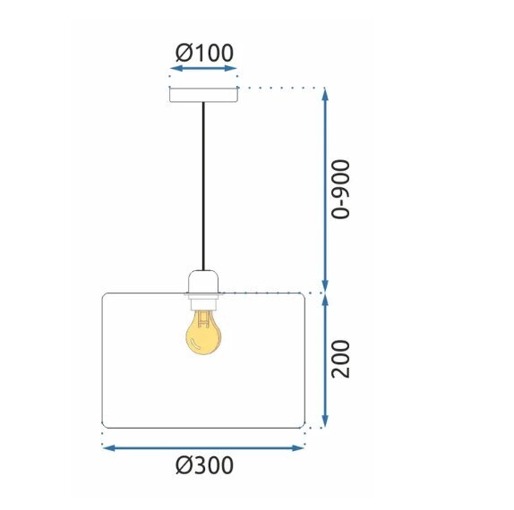 Piekaramā lampa APP1015-1CP цена и информация | Lustras | 220.lv