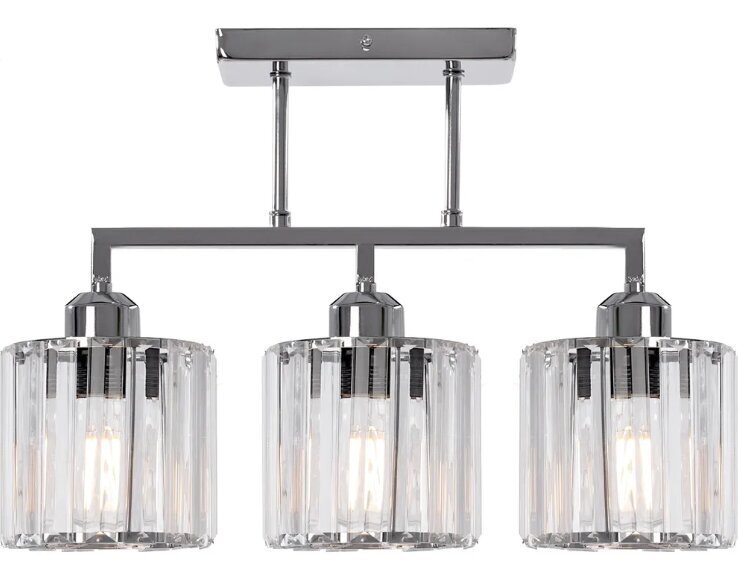 Piekaramā lampa GLAMOUR chrom 3xE27 392228 cena un informācija | Piekaramās lampas | 220.lv