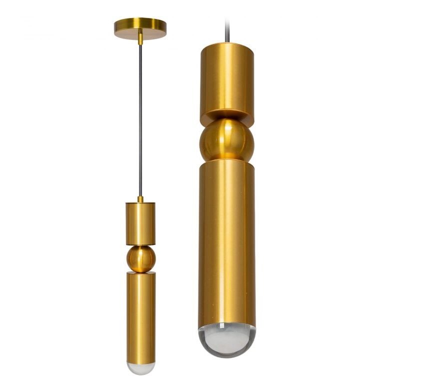 Piekārti griestu lampa metāla zelta app470-1cp цена и информация | Piekaramās lampas | 220.lv