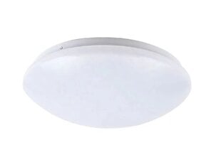 Plafon lampa 33cm apaļa balta griestu lampa 18W APP756-1C cena un informācija | Lustras | 220.lv