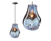 Stikla piekaramā griestu lampa APP327-1CP Blue cena un informācija | Lustras | 220.lv