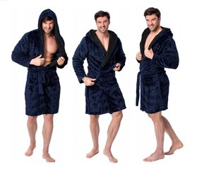 Vīriešu peldmēteļi Jordan Navy Black cena un informācija | Vīriešu halāti, pidžamas | 220.lv