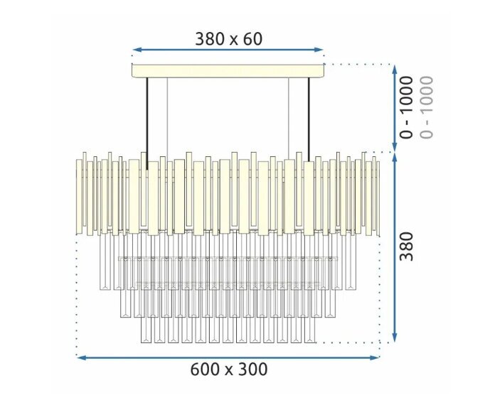 Zelta kristāla lampa 312355 cena un informācija | Piekaramās lampas | 220.lv