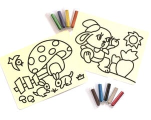 Цветные рисунки песком для детей - 1 комплект цена и информация | Развивающие игрушки | 220.lv