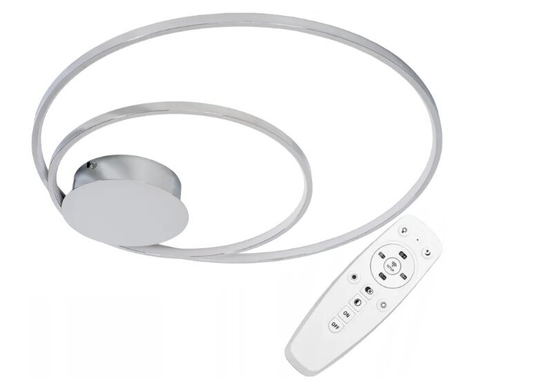 Griestu gaismeklis ar tālvadības pulti Plafon LED APP804-C цена и информация | Piekaramās lampas | 220.lv
