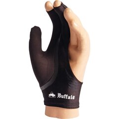 Buffalo Reversible biljarda cimds melns/melns L cena un informācija | Biljards | 220.lv