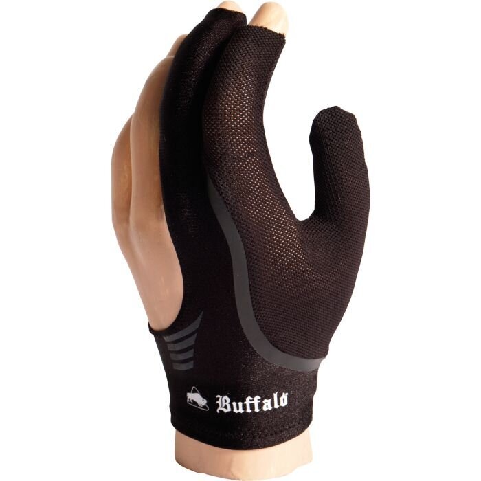 Buffalo Reversible biljarda cimds melns/melns L cena un informācija | Biljards | 220.lv