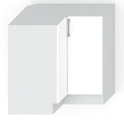 Угловой шкафчик Natalia White Gloss, белый цвет цена и информация | Кухонные шкафчики | 220.lv