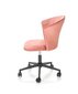 2-u biroja krēslu komplekts Halmar Pasco, rozā cena un informācija | Biroja krēsli | 220.lv