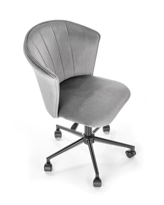 2-u biroja krēslu komplekts Halmar Pasco, pelēks cena un informācija | Biroja krēsli | 220.lv
