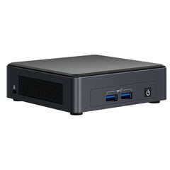 Barebone Intel NUC11TNKV7 i7-1185G7 четырехъядерный процессор цена и информация | Стационарные компьютеры | 220.lv