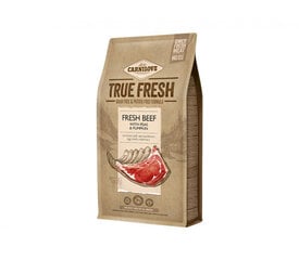 Carnilove True Fresh с говядиной для взрослых собак всех пород, 1,4 кг цена и информация | Сухой корм для собак | 220.lv