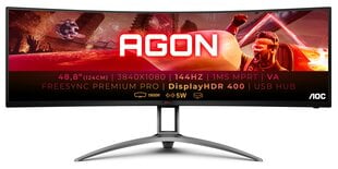 Monitors AOC AG493QCX cena un informācija | AOC Datortehnika | 220.lv