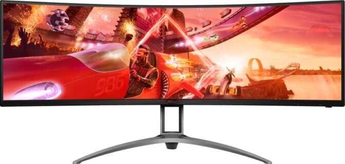 Monitors AOC AG493QCX cena un informācija | Monitori | 220.lv