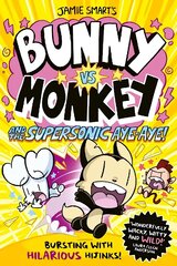 Bunny vs Monkey and the Supersonic Aye-aye cena un informācija | Grāmatas pusaudžiem un jauniešiem | 220.lv