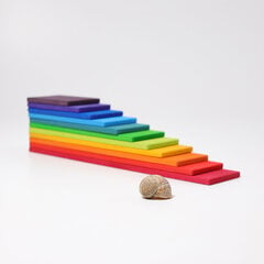 Кубики Grimms, радуга цена и информация | Развивающие игрушки | 220.lv