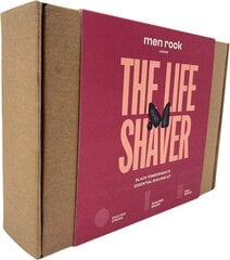 Набор средств для бритья The Life Shaver Black Pomegranate Essential Shaving Kit цена и информация | Косметика и средства для бритья | 220.lv