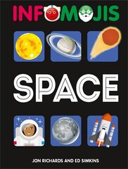 Infomojis: Space Illustrated edition цена и информация | Книги для подростков и молодежи | 220.lv