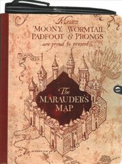 Harry Potter: Marauder's Map Lock and Key Diary cena un informācija | Sociālo zinātņu grāmatas | 220.lv