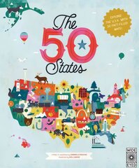 50 States: Explore the U.S.A. with 50 fact-filled maps!, Volume 1 cena un informācija | Grāmatas pusaudžiem un jauniešiem | 220.lv