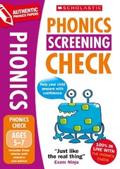 Practice for the Phonics Screening Check 2nd edition цена и информация | Книги по социальным наукам | 220.lv