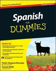 Spanish For Dummies цена и информация | Учебный материал по иностранным языкам | 220.lv