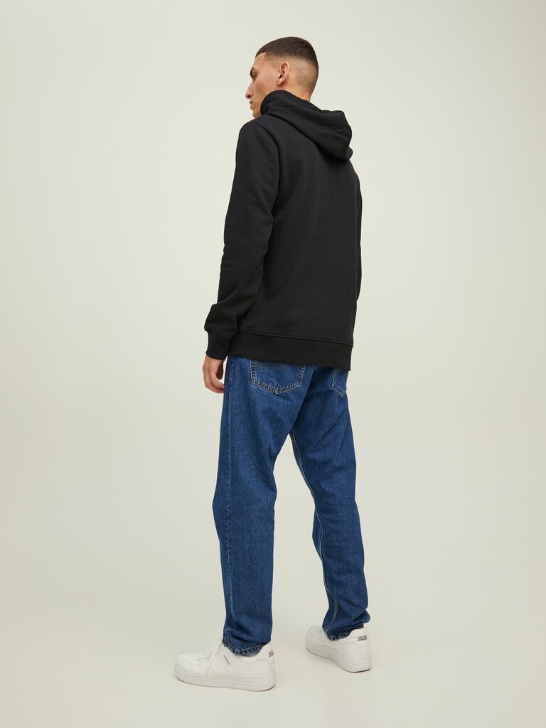 Jack & Jones vīriešu sporta krekls 12211551*01, melns 5715309715764 цена и информация | Vīriešu jakas | 220.lv