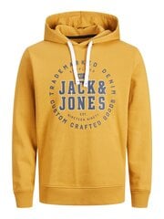 Jack & Jones vīriešu sporta krekls 12211551*04, kollane 5715309715740 cena un informācija | Vīriešu jakas | 220.lv