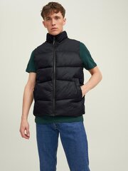 Мужской жилет JACK & JONES 12212221*01 5715310463692, черный цена и информация | Мужские жилетки | 220.lv